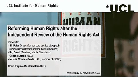 Reforming Human Rights after the Independent Review of the Human Rights Act