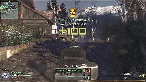 Classic MW2 Estate Nuke with TAR-21 37-4