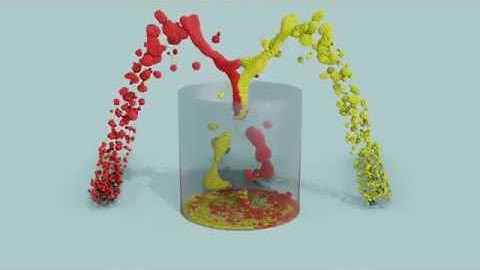 Particle Simulation #49 : Move Like Fluid Simulation