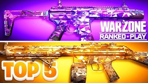 NEW TOP 5 *UPDATED* PRO RANKED PLAY CLASSES on WARZONE 2! (CDL Best Class Setups Loadouts)