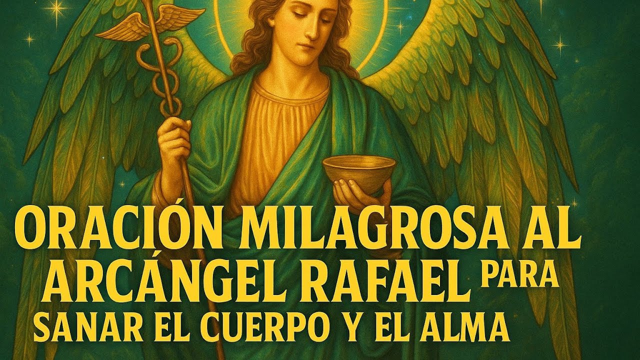 Oración Milagrosa al Arcángel Rafael para Sanar el Cuerpo y el Alma 🔮 🙏 ...