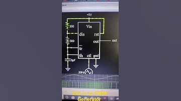555 ic as PWM Generator