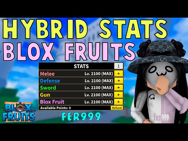 Anyone know any hybrid builds or combos I can try (stats in comments) : r/ bloxfruits