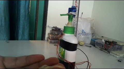 Automatic soap dispenser using Arduino pro mini