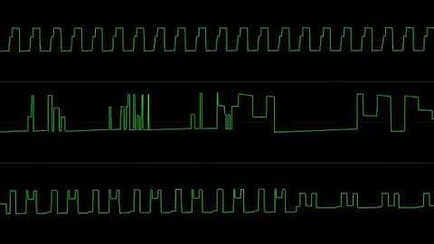 [Atari ST] !Cube - Bullet Sequence (Oscilloscope View)