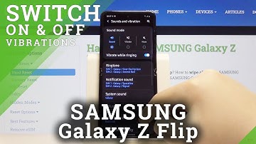 How to Change Vibration Pattern in SAMSUNG Galaxy Z Flip – Choose Vibration Style