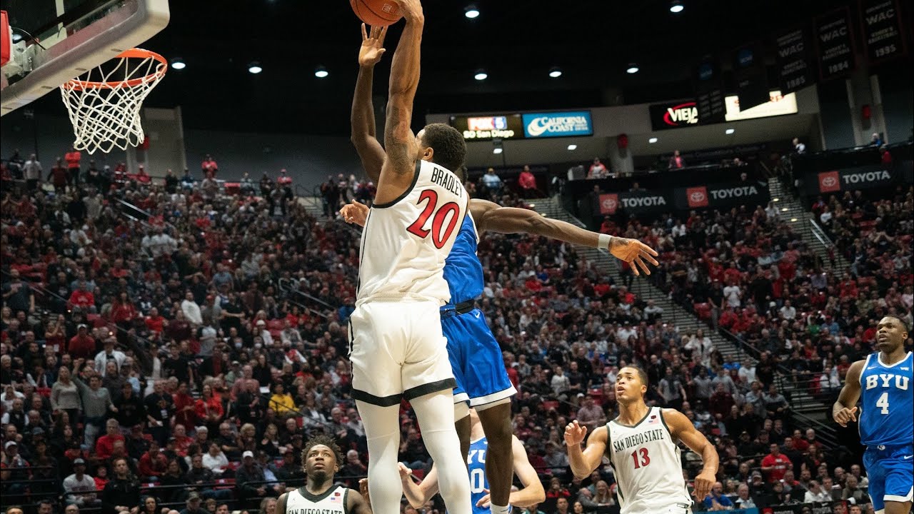 SDSU (17) vs BYU [FULL GAME RECAP] sdsu basketball highlights in WILD
