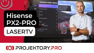 Projektor laserowy 4K ultra krótkiego rzutu - HISENSE PX2-PRO (PX2PRO)