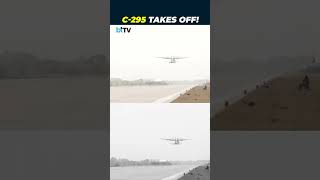 Watch: IAF’s C-295 Aircraft Takes Off From UP Expressway In Rare Highway Drill
