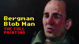 The Full Uncut Bergman Painting - oil on panel