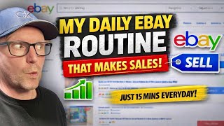 The Daily eBay Routine I Use to Keep Sales Coming In!