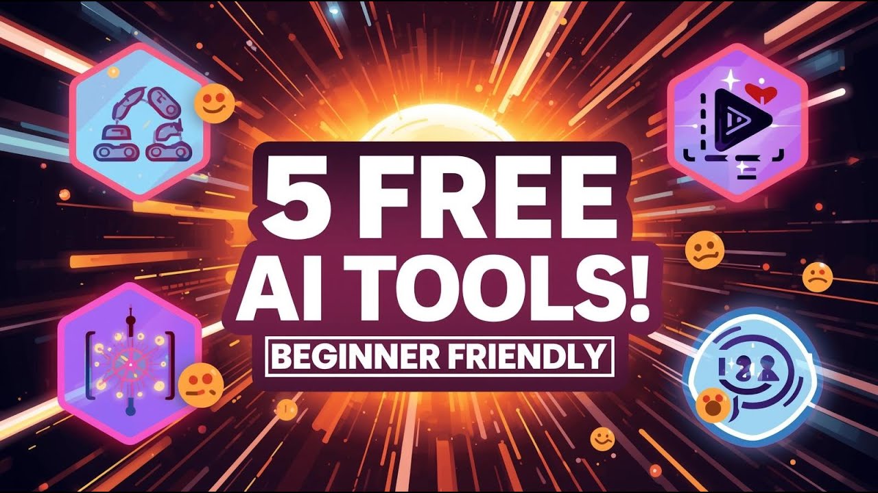 Top 5 FREE AI Tools You Should Be Using Right Now (Beginner Friendly ...