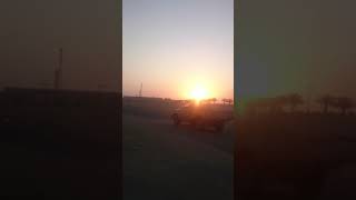 شوارع نجران (٣)_🌅  شروق الشمش في جنوب السعودية (( نجران))