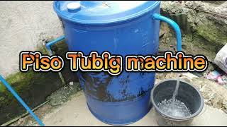 How to make Piso Tubig Machine/ 1 piso in one pail....