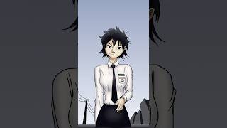 Noodle On Her Way To A Korean High School