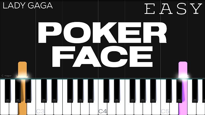 Poker Face Piano version - Piano performance video thumbnail