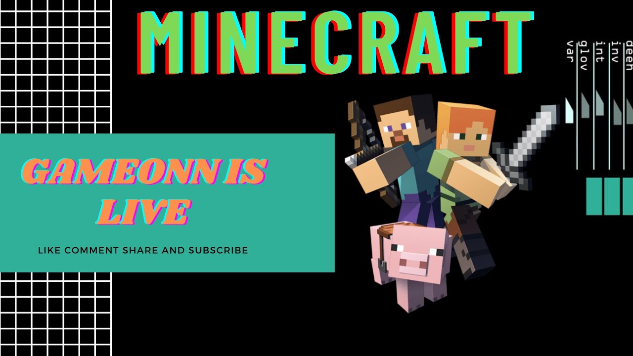 Minecraft Live stream Playing with Subs Public Server | Streaming with ...