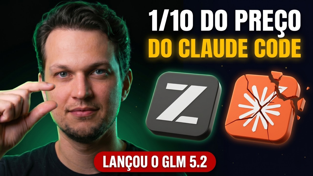 Saiu O GLM 5.2: O Modelo De Código Que Lê Teu Projeto Inteiro (1M Tokens)