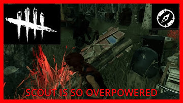 Playing As The Overpowered Scout in 2 v 8 - Dead By Daylight