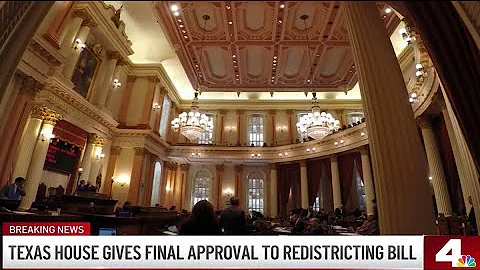 Texas House approves redistricting maps