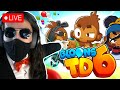 🔴 LIVE Blackborder ALL MAPS | Part 4 (BTD6)