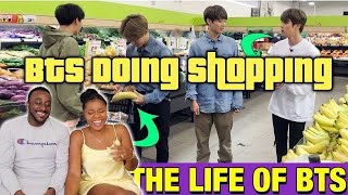 BTS going Shopping is funny asf!