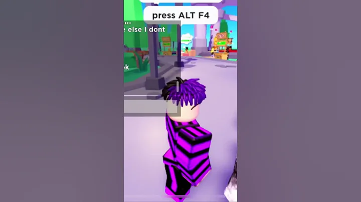HE PRESS ALT AND F4 THINK HE GETS ROBUX!!! & #shorts #roblox #trolling #altf4  #funny  #funnyshorts