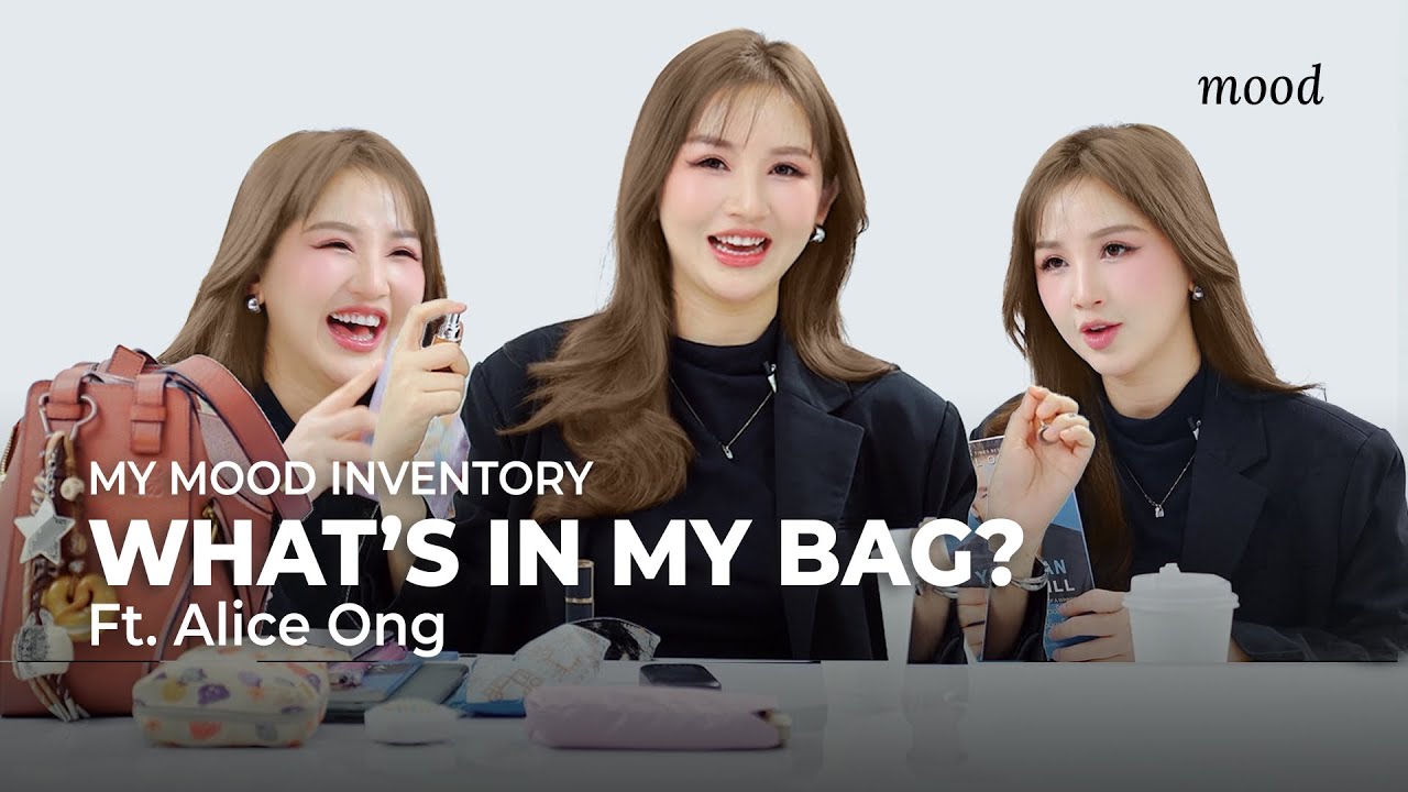 mood | My Mood Inventory : What's In My Bag Feat Alice Ong