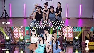 Chill Kill - Red Velvet (레드벨벳) | DEMO vs FINAL Choreography Comparison