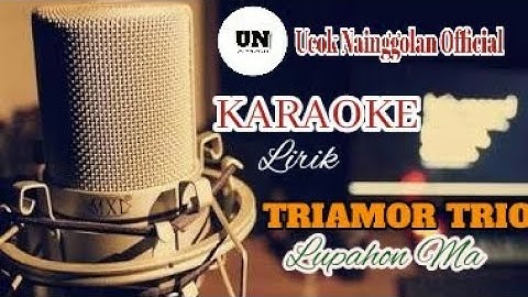 TRIAMOR TRIO-Lupahon Ma||KARAOKE, LIRIK, HD(OFFICIAL)(Versi Keyboard)