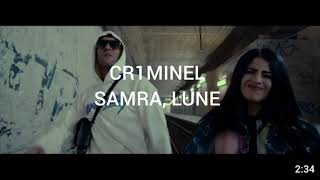 Samra X Lune Cr1minel (Lyrics)