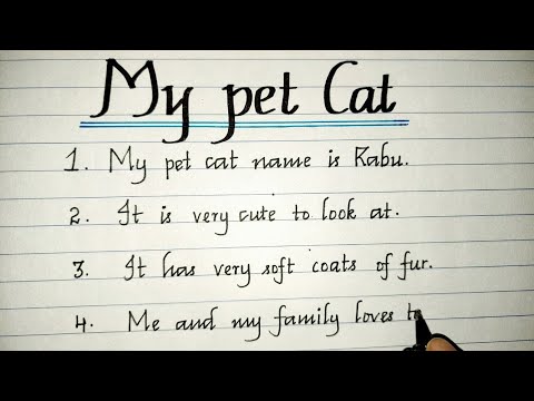 my pet cat essay in tamil