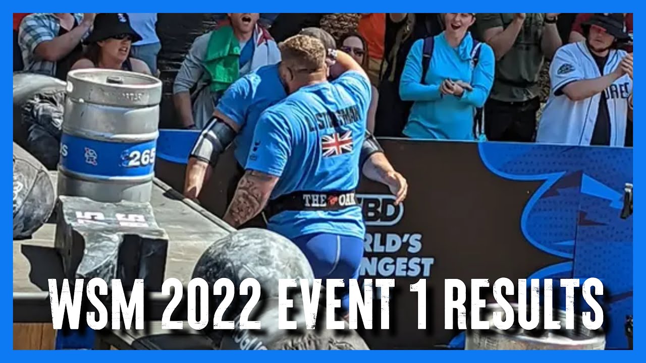 WSM 2022 Event 1 Loading Race Results YouTube