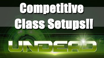 Competitive Class Setups - Call of Duty Ghosts!