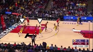 NBA Lakers Playbook3 RS 191106 vs Bulls #STAGGER LOB
