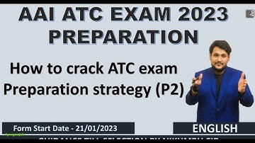 AAI ATC EXAM PREPARATION STRATEGY (2023) | HOW TO BECOME ATC OFFICER IN 1 MONTH