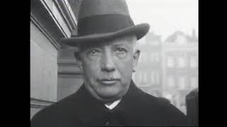 Richard Strauss In Amsterdam 1924, Short Film. Composer Of Also Sprach Zarathustra