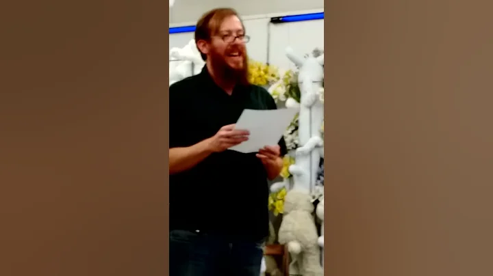 Warren Frye reading a sound poem, Aeolian Incantat...