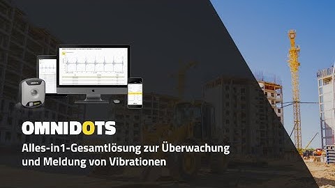 Erschütterungsmessungen in Deutschland mit dem Omnidots SWARM Erschütterungsmessgerät
