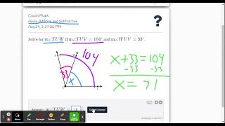 Famous DeltaMath: Angle Addition and Subtraction Profile