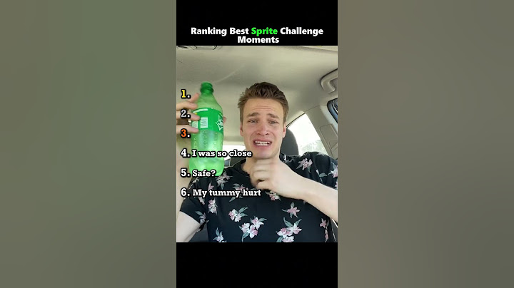 Ranking Best Sprite Challenge Moments