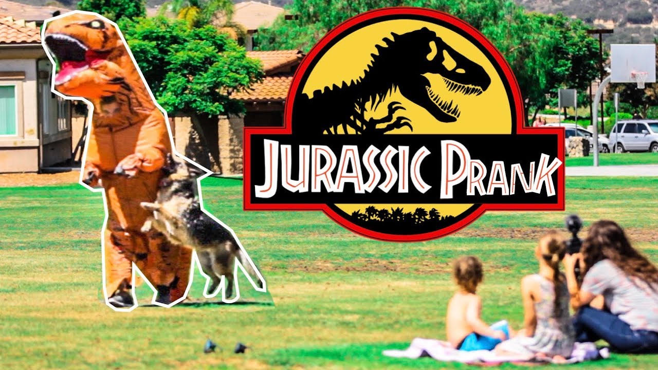 JURASSIC PARK - PRANK 🦖 - YouTube