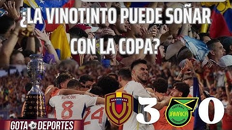 ¿PODEMOS SER CAMPEONES? resumen del Venezuela 3 Jamaica 0 | la vinotinto invicta en #copaamerica