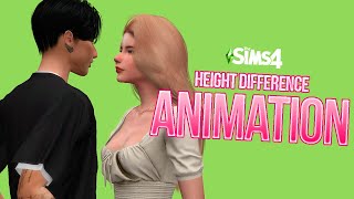 Sims 4 Animations Download - Height Difference Animations (Couple Animations)