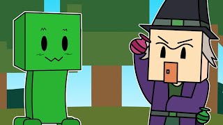 Creeper & The Witch Forest | Minecraft Animation (Mob Squad)