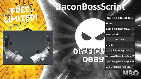 [FREE UGC] The Most Difficult Obby OP SCRIPT (AUTO OBBY)