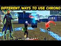 3 Different Ways To Use Chrono Character - Garena Free Fire.