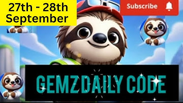Gemz Daily Code | 27-28 Sept. Gemz Daily Code | Gemz Daily Combo | Today