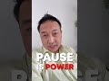 Pause is powerful 