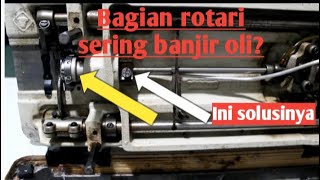 Cara memperbaiki rotari yang banjir kena oli|rotari penuh oli